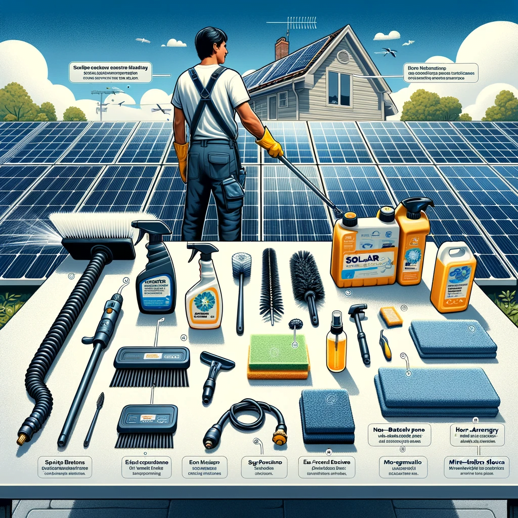 Tools of the Trade: Essential Equipment for Cleaning Solar Panels