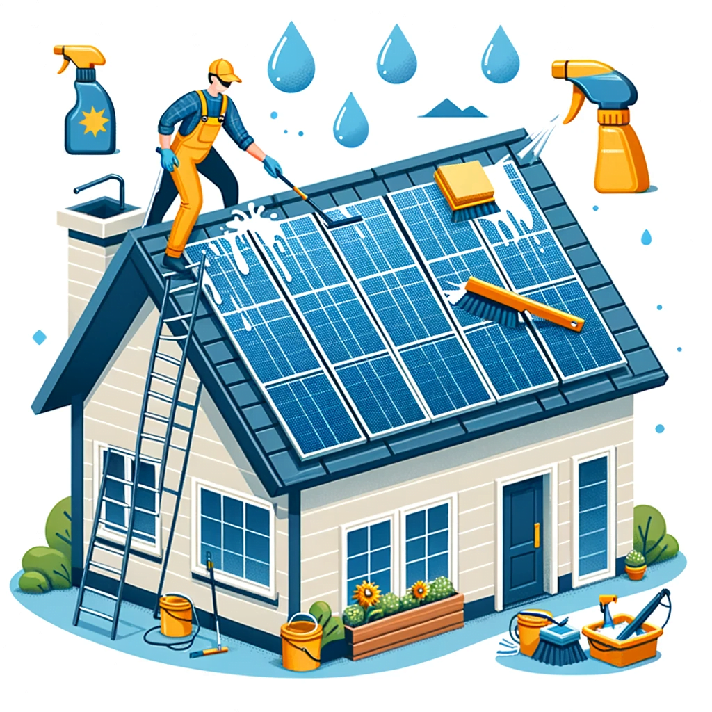 How to Clean Solar Panels on Roof: A Detailed Process