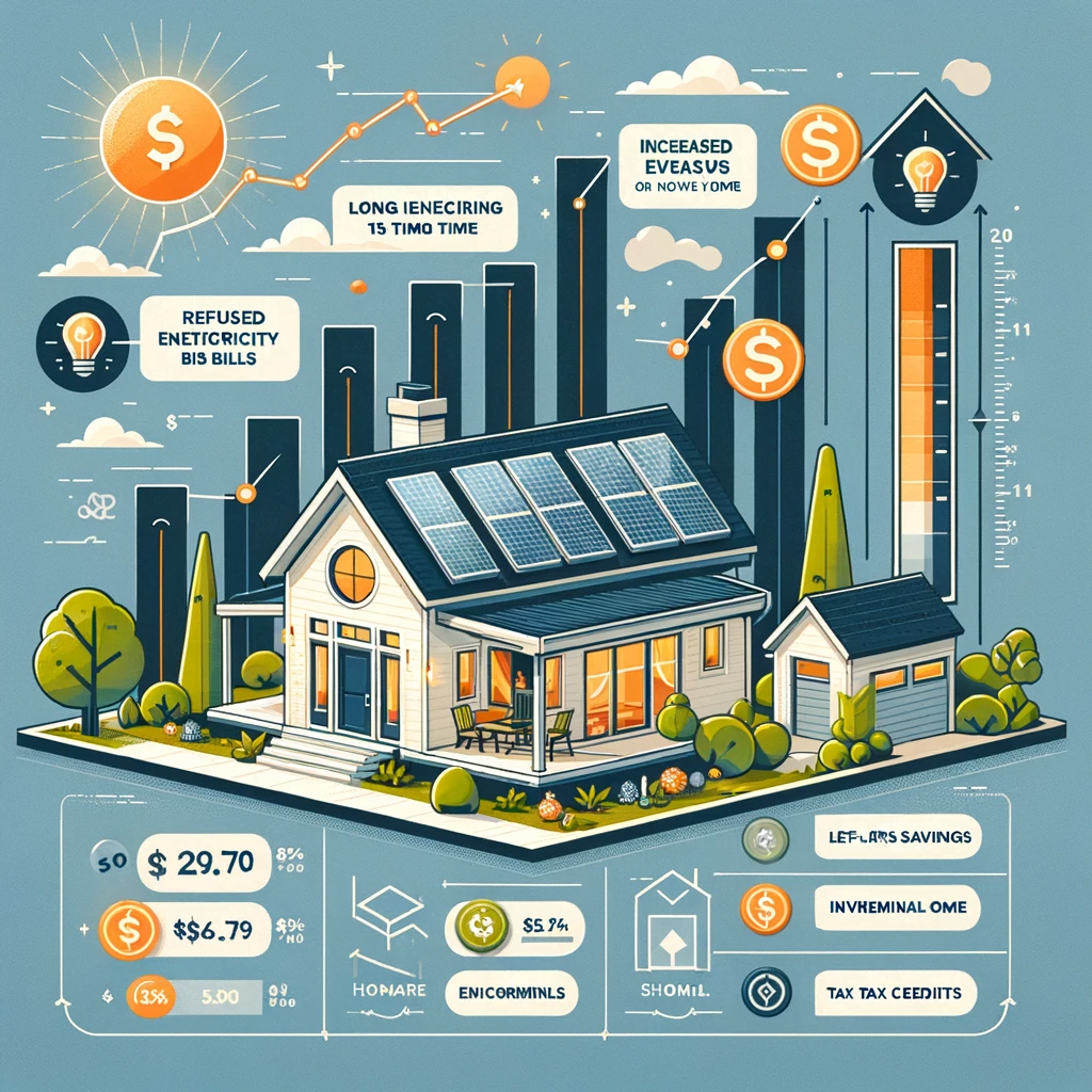 Evaluating Financial Benefits of Solar Panels on Your New Home